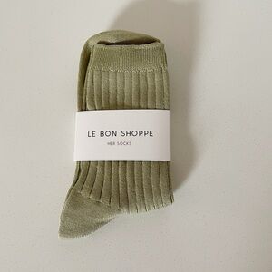 Le Bon Shoppe - Her Socks | Avocado | NWT